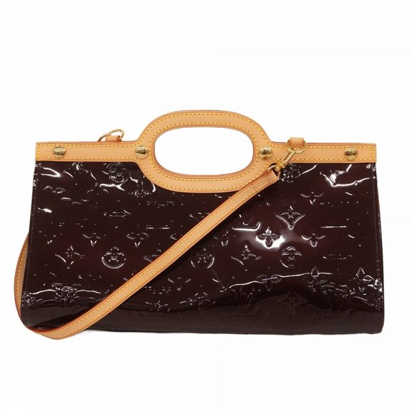 LOUIS VUITTON Handbags - Louis Vuitton Handbag Vernis Roxbury Drive M91995 Amaranth Women's P752346